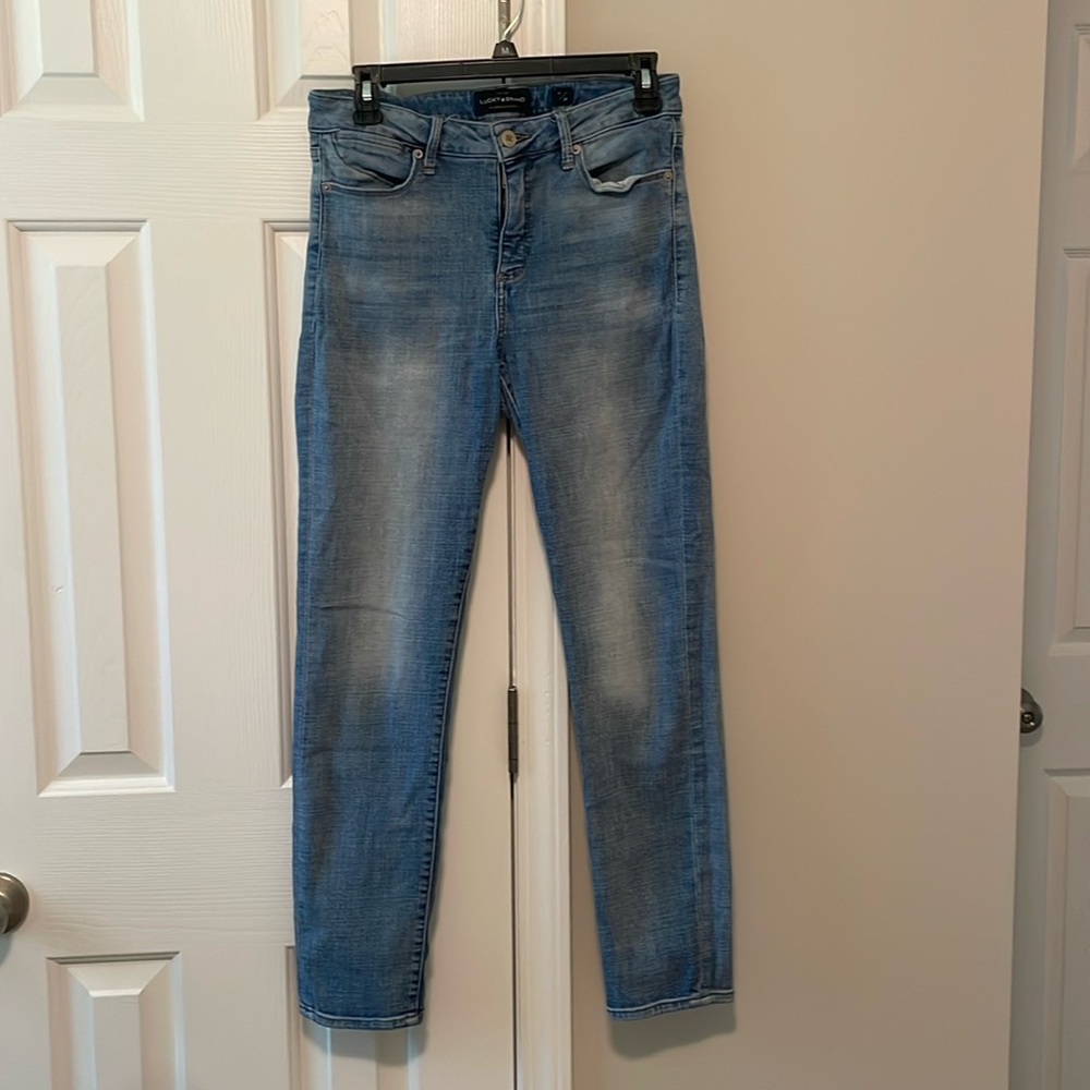 Lucky Brand Mid Rise Hayden Skinny Jeans